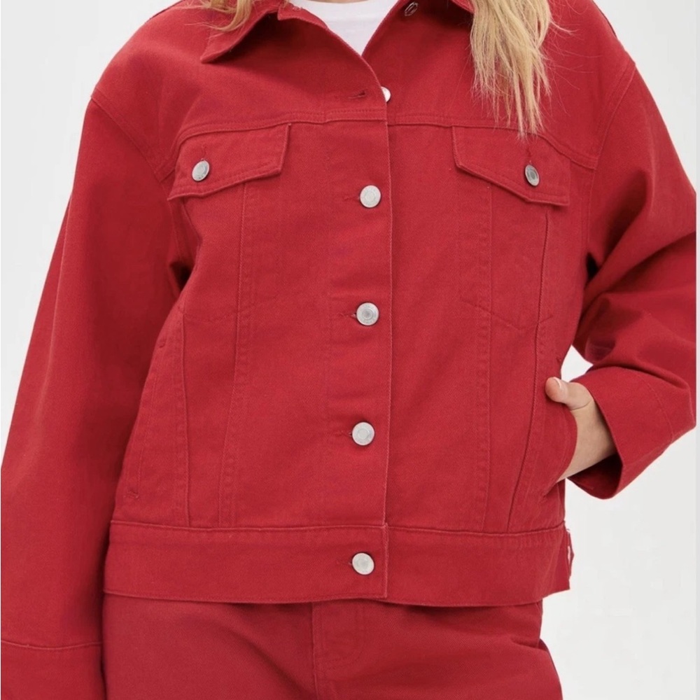 Parke Denim Oversized Denim Jacket S/M